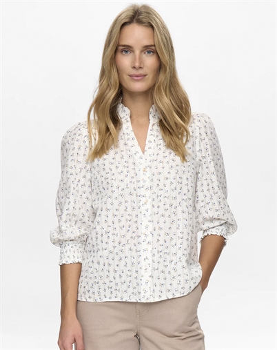 Nümph - NUFenja Hemd - Gray Blue